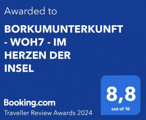 BORKUMUNTERKUNFT - WOH7 - IM HERZEN DER INSEL